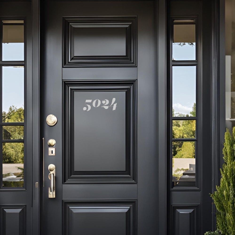 Custom Welcome Front Door Decal - Front Door Sign - Picture 4 of 10
